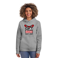 Load image into Gallery viewer, Gray  (Gift From God) Classic hoodie
